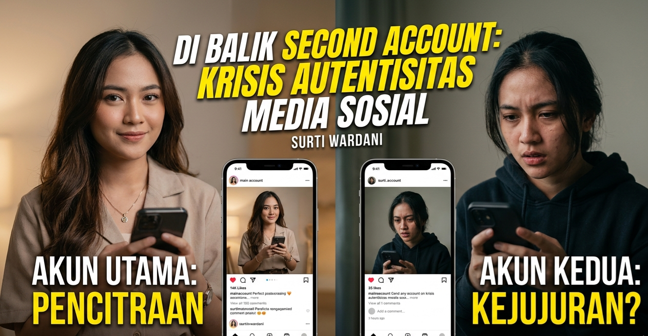 Di Balik Second Account: Krisis Autentisitas Pengguna Media Sosial