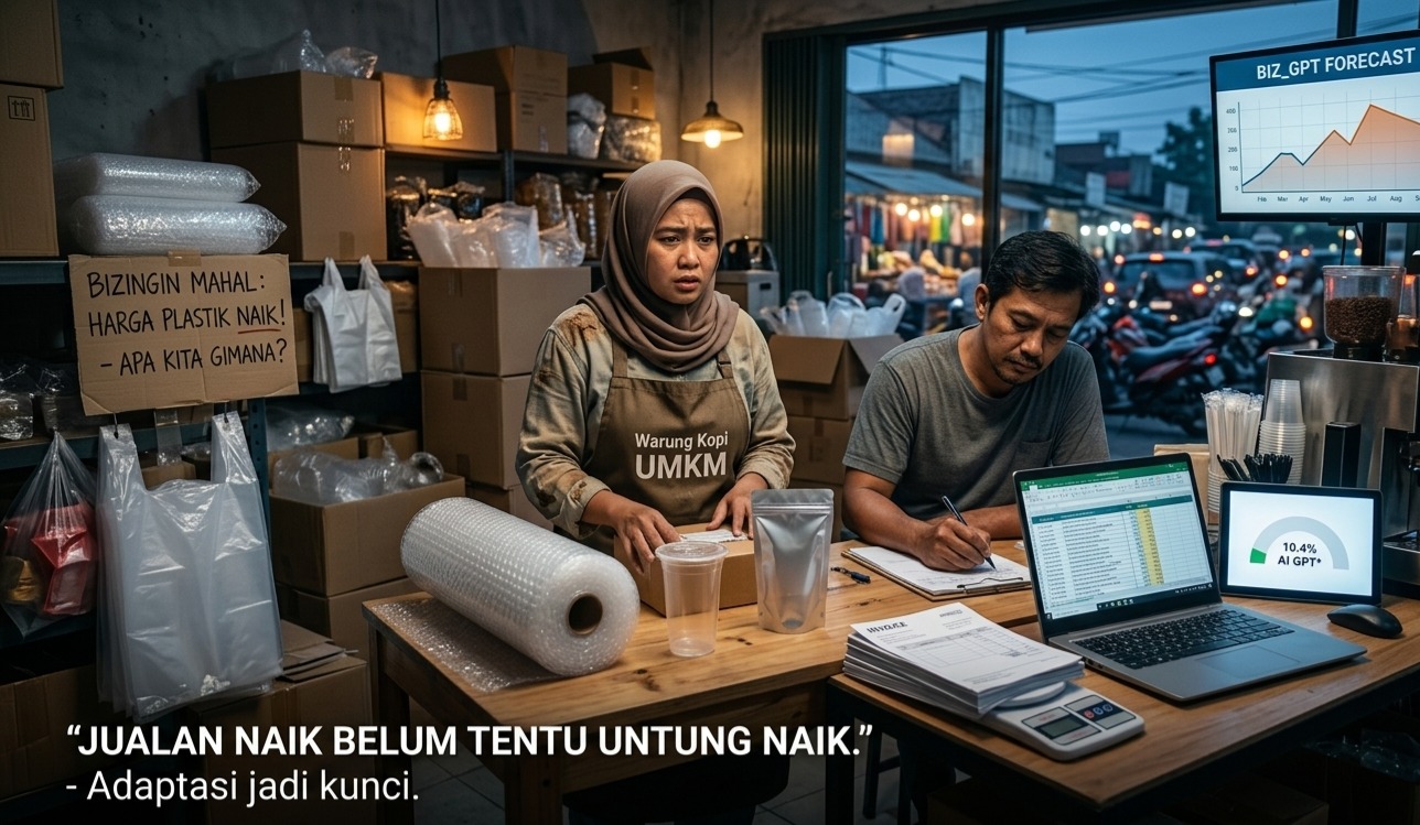 Estimasi Peramalan Dan Permintaan Harga Plastik Makin Mahal, UMKM Harus Gimana Menghadapinya?