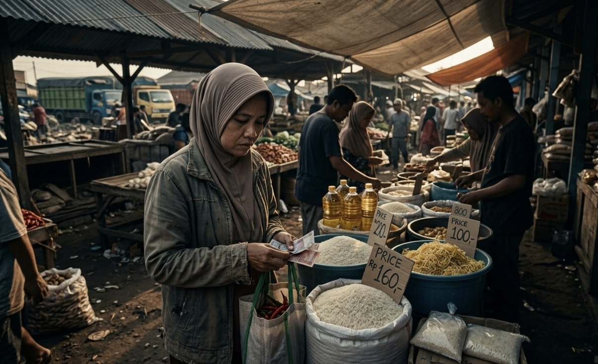 Analisis Lingkungan Bisnis dan Ekonomi: Melemahnya Daya Beli Masyarakat Akibat Kenaikan Harga Kebutuhan Pokok Di Indonesia