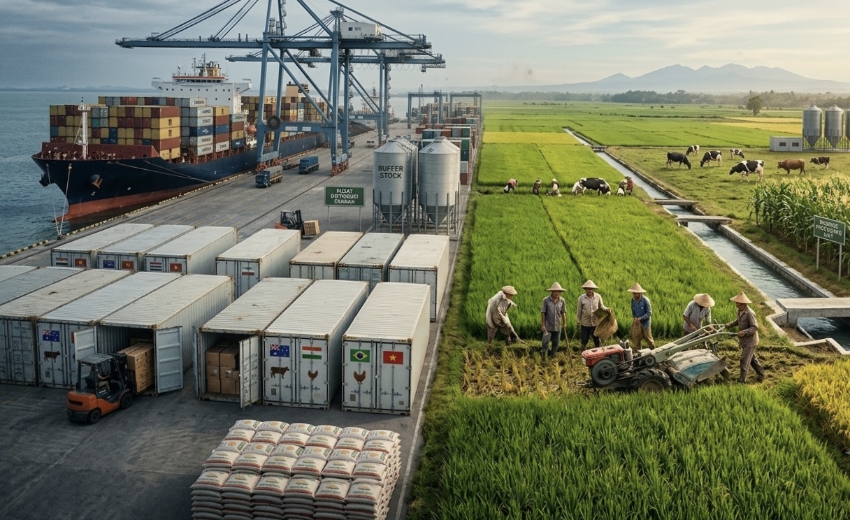 Produksi Dan Produktivitas: Indonesia Masih Impor Pangan Di Tengah Potensi Pertanian Yang Melimpah